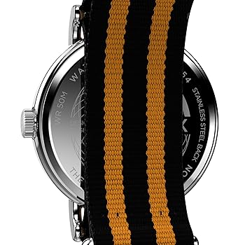 TIMEX weekender 美品 Timex Weekender 40 Watch, Brown Double-Layered Leather Slip